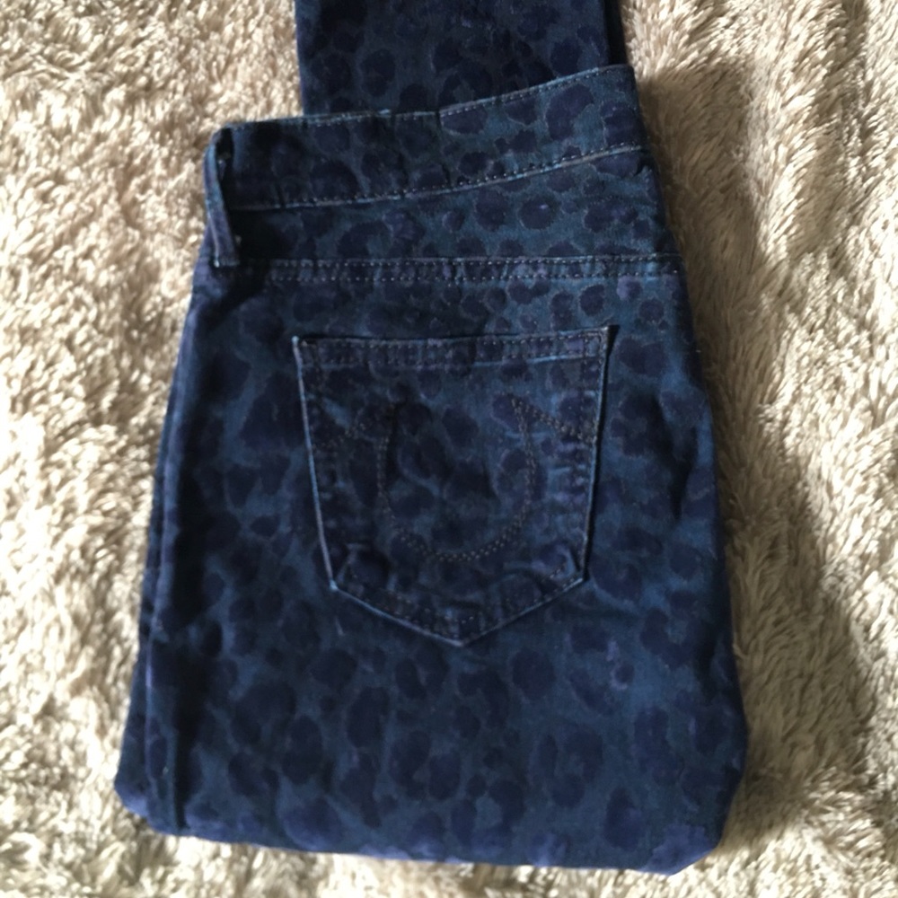 True Religion -  Halle Leopard Jeans
